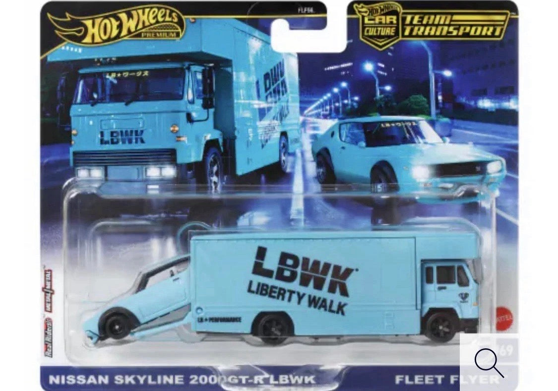 ot Wheels Premium Team Transport Nissan Skyline 2000GT